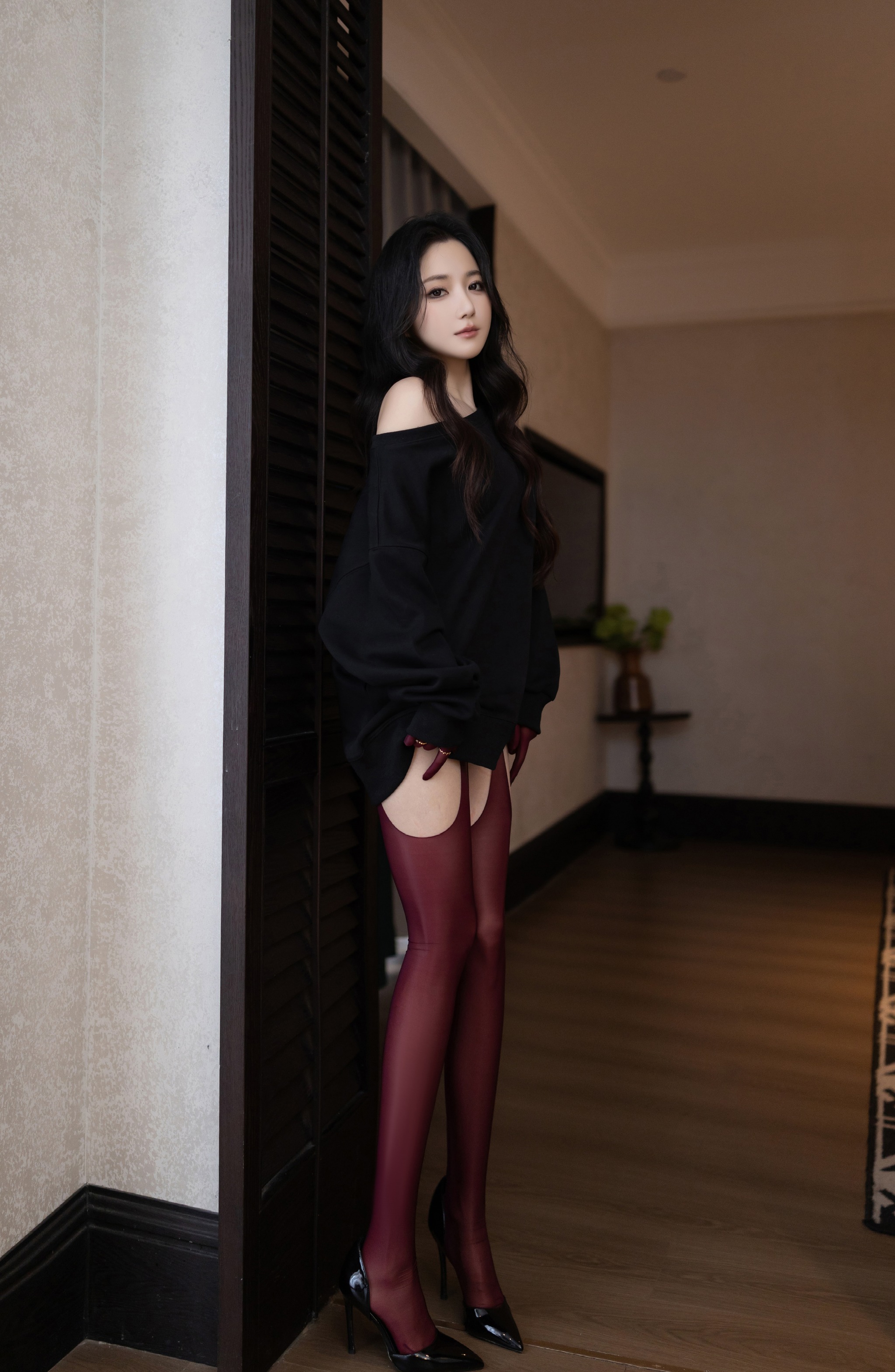 图片[1]-鱼子酱Fish – NO.244 （私拍） 《红与黑》[120P]-XikXak